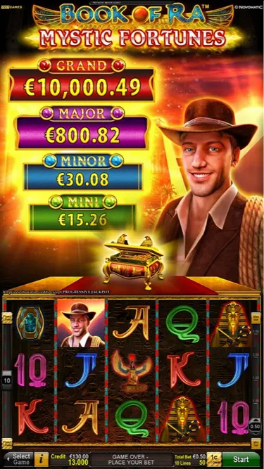 Book Of Ra Deluxe Screenshot